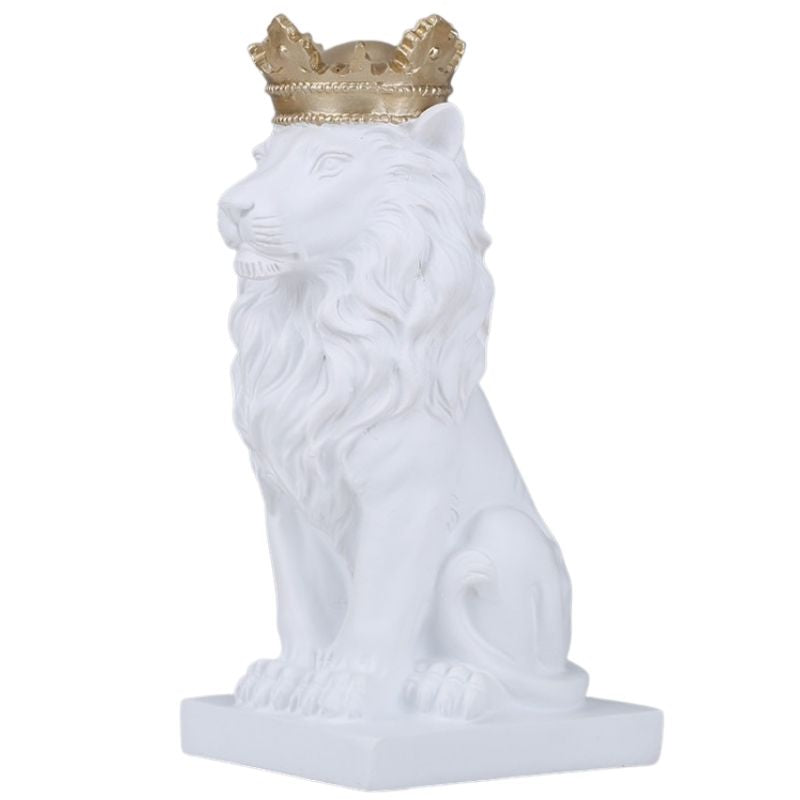 Statue Roi Lion Blanc I Le Monde Des Statues 