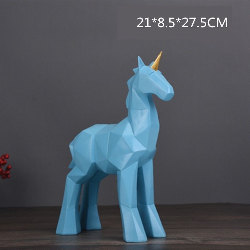 Statue Origami Licorne I Le Monde Des Statues 