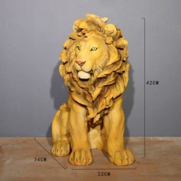 Statue Roi Lion I Le Monde Des Statues 