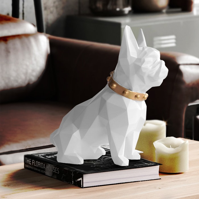 Statue Origami Bouledogue I Le Monde Des Statues 