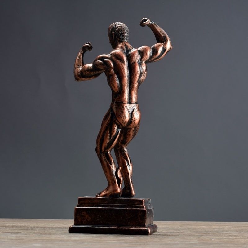 Statue Homme Bodybuilder I Le Monde Des Statues 