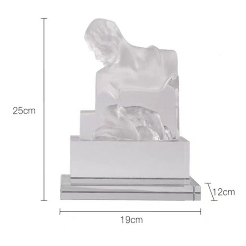 Statue Homme Transparent I Le Monde Des Statues 