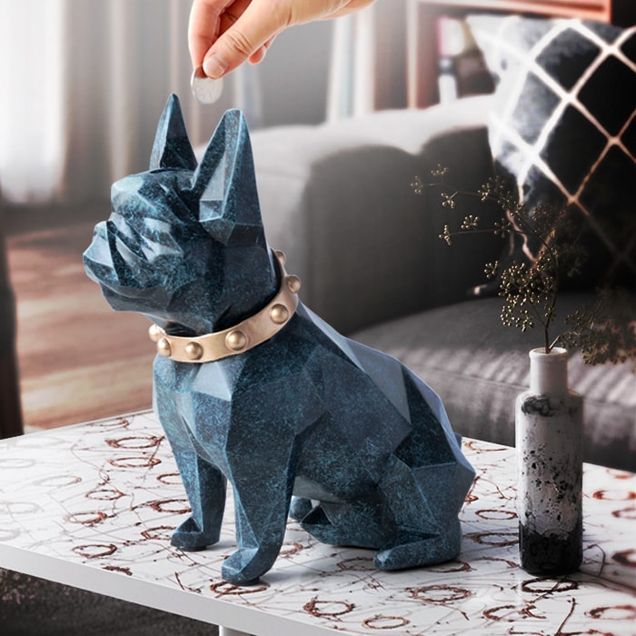 Statue Origami Bouledogue I Le Monde Des Statues 