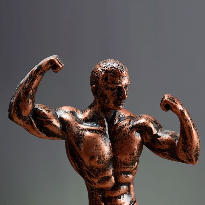 Statue Homme Bodybuilder I Le Monde Des Statues 