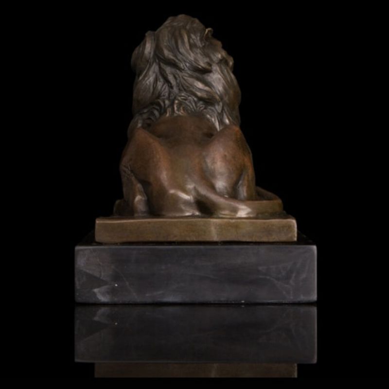 Statue Lion Extérieur Bronze I Le Monde Des Statues 