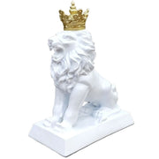 Statue Lion Avec Couronne I Le Monde Des Statues 