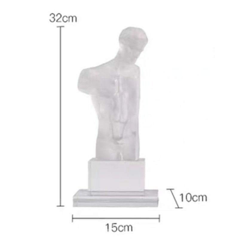 Statue Homme Verre I Le Monde Des Statues 