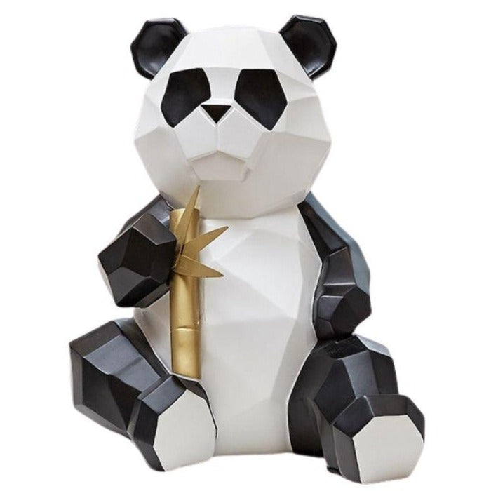 Statue Panda Origami I Le Monde Des Statues 