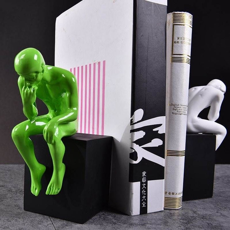 Statue Homme Penseur Vert I Le Monde Des Statues 