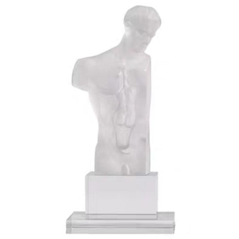 Statue Homme Verre I Le Monde Des Statues 