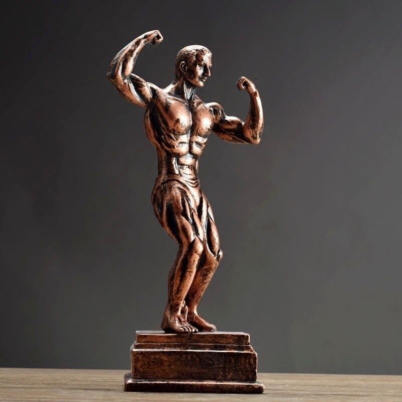 Statue Homme Bodybuilder I Le Monde Des Statues 