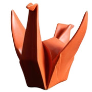 Statue Origami Cocotte Orange I Le Monde Des Statues 