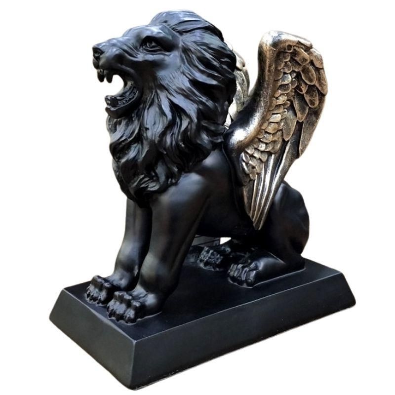 Statue De Lion Ange I Le Monde Des Statues 