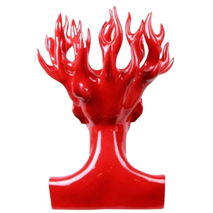 Statue Femme Vase Rouge I Le Monde Des Statues 