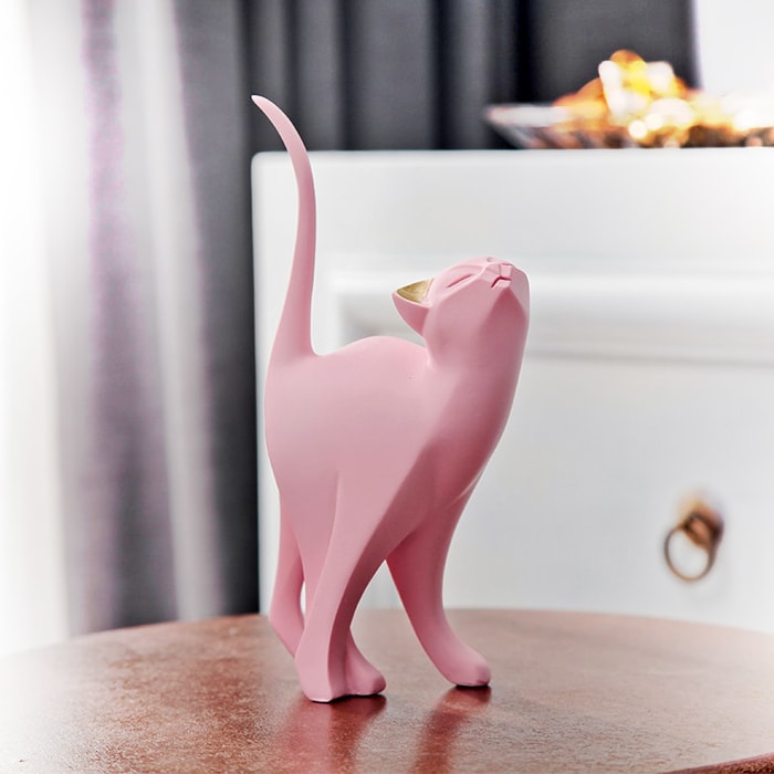 Statue Chat Pinky Caty I Le Monde Des Statues 