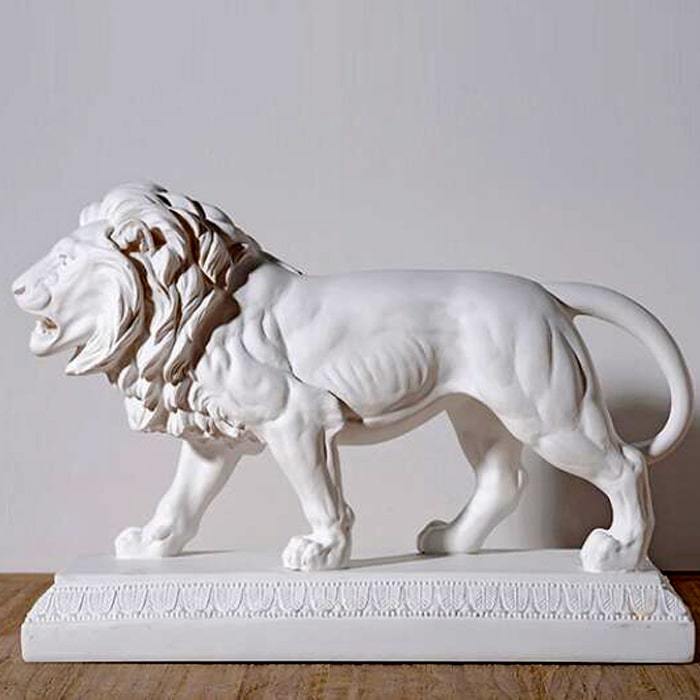 Statue Lion Blanc I Le Monde Des Statues 