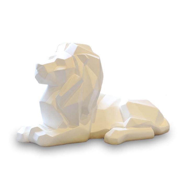 Statue Origami Lion I Le Monde Des Statues 